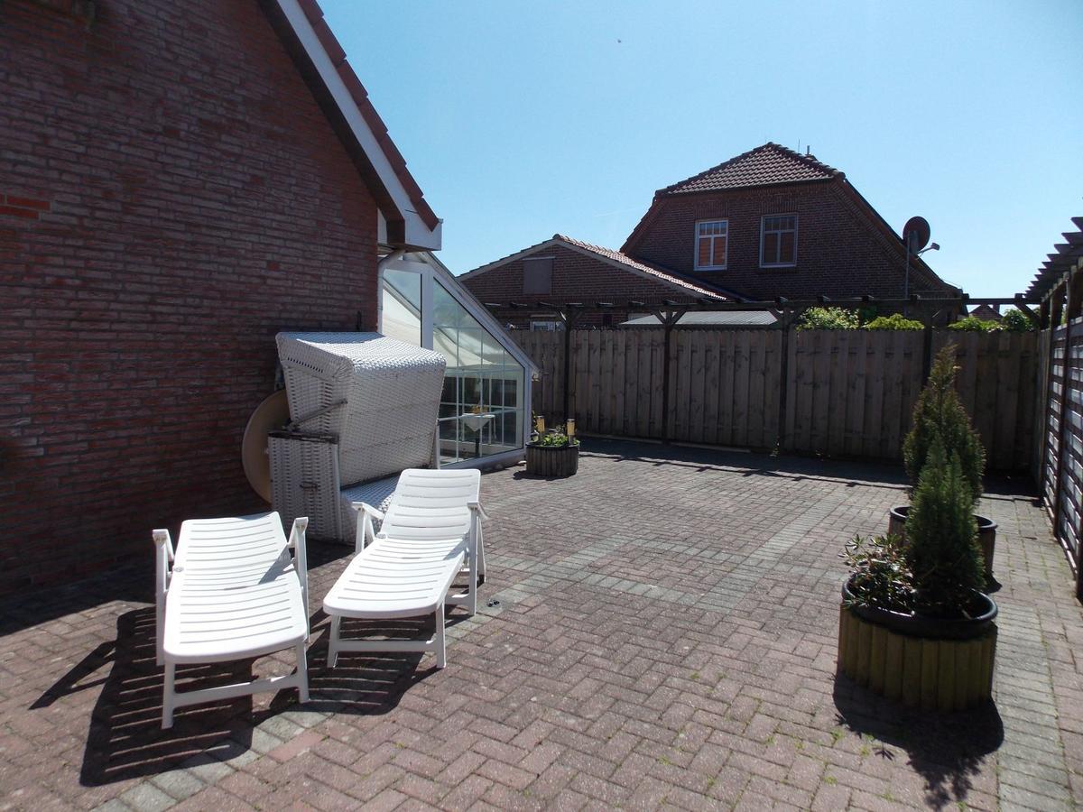 Ferienhaus Riede Norddeich Bagian luar foto